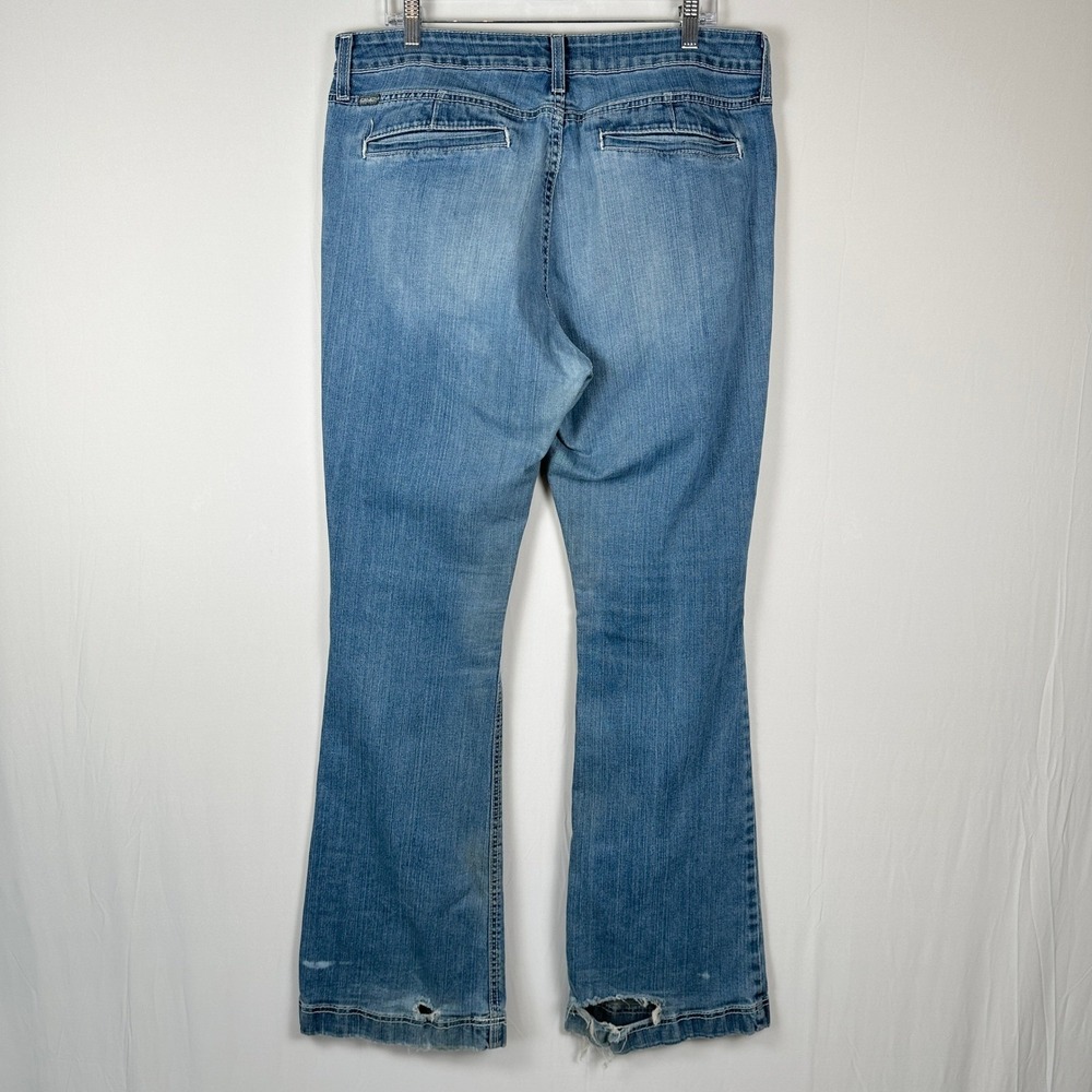 Cinch Lynden Jeans Womens 33/15 Bootcut Denim Light Wash Country Farm Workwear - Picture 2 of 7